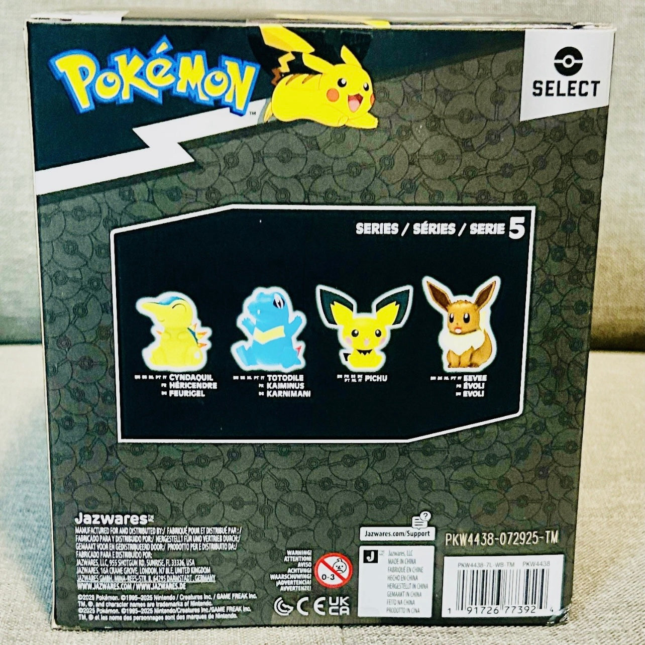 Pokémon Select Series 5 - Cyndaquil - Vinyl Figure - Jazwares