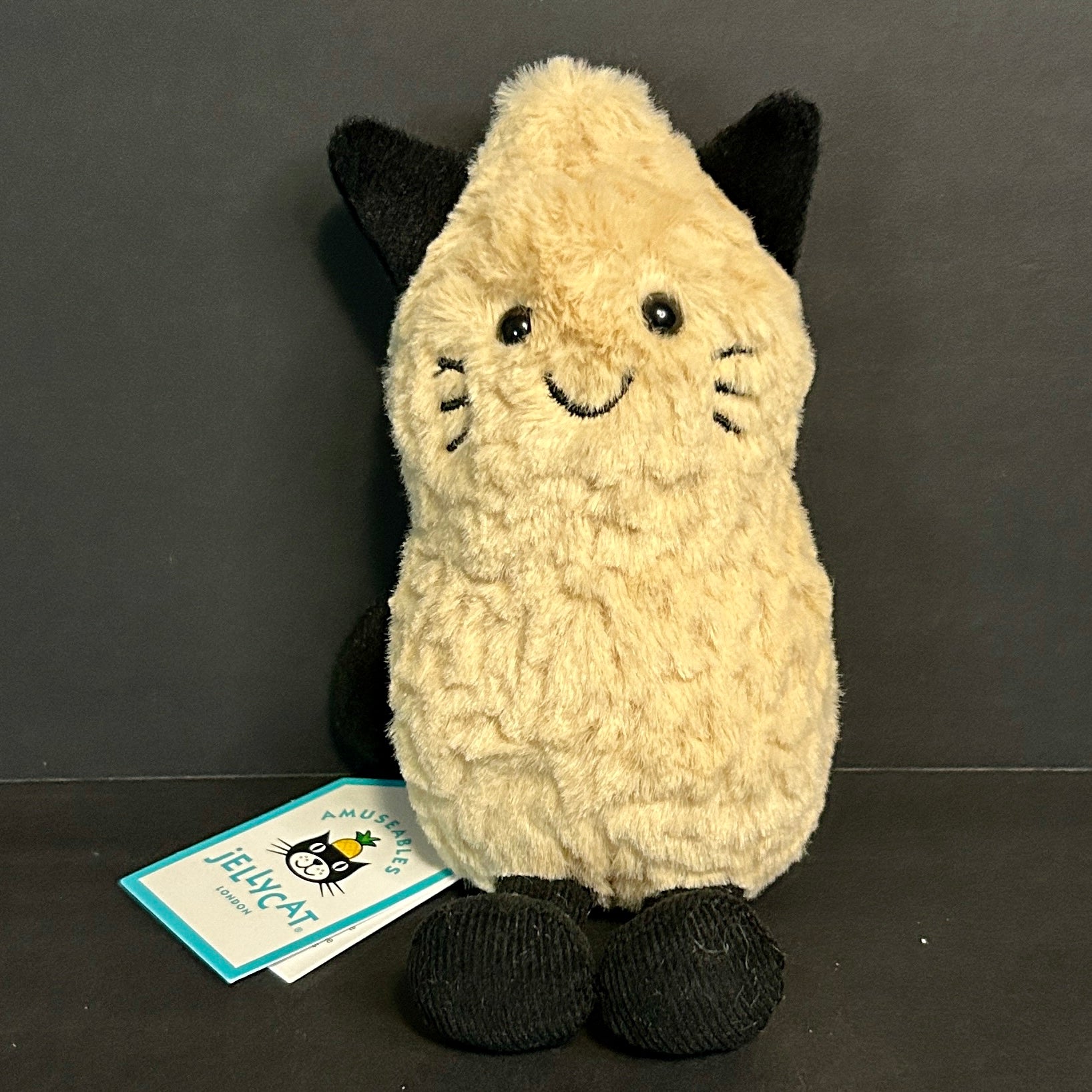 Jellycat Amuseables Peanut Cat Outfit
