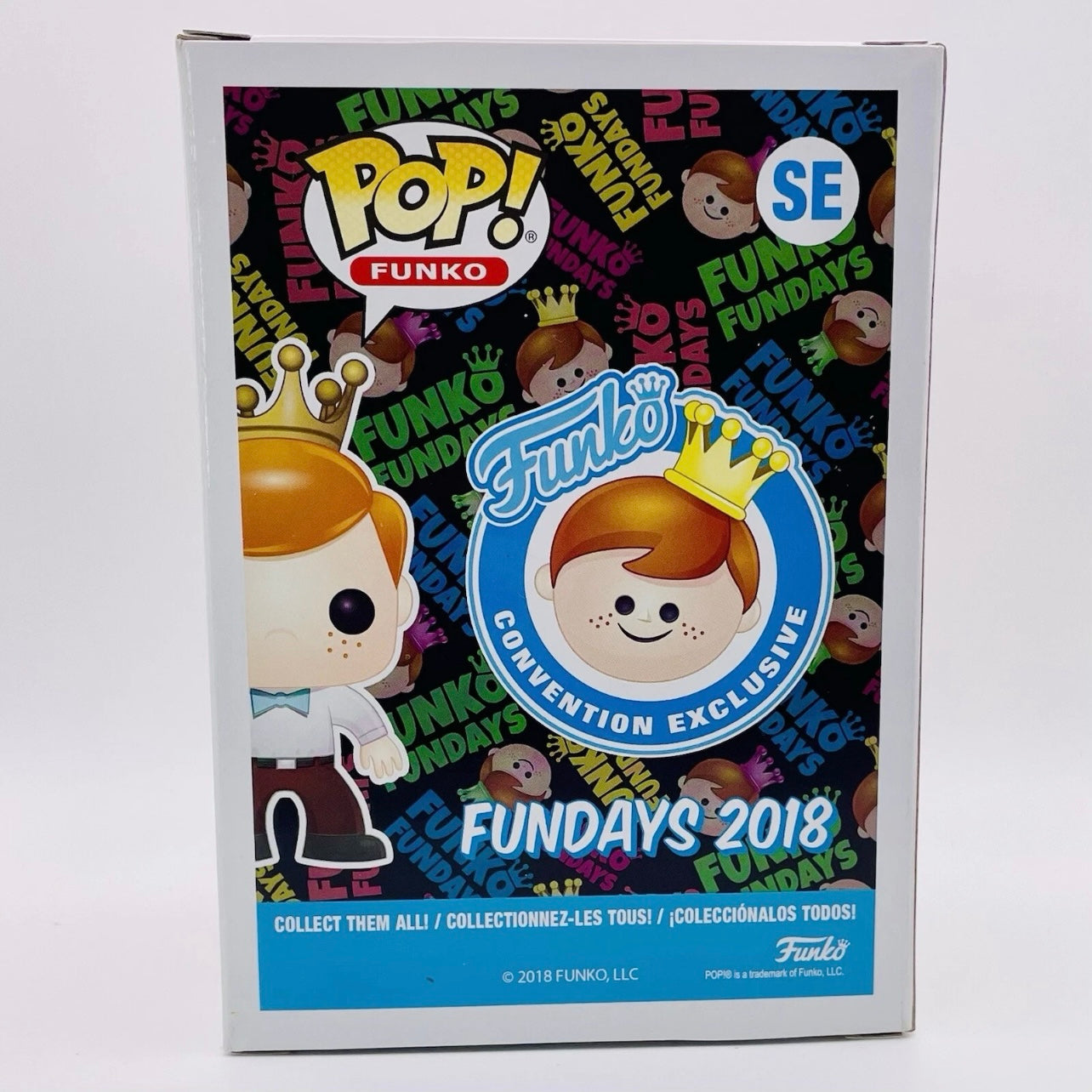 Funko Pop! Freddy Funko as Danny Zuko SE - Grease - 2018 Funko Fundays SDCC Exclusive (Box Top Creased) LE 5000pcs