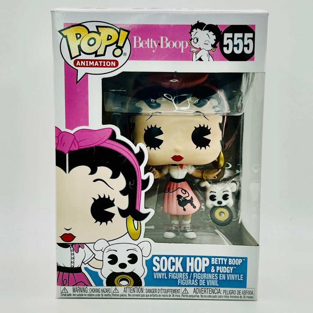 Funko Pop! Animation: Betty Boop - Sock Hop Betty Boop & Pudgy #555