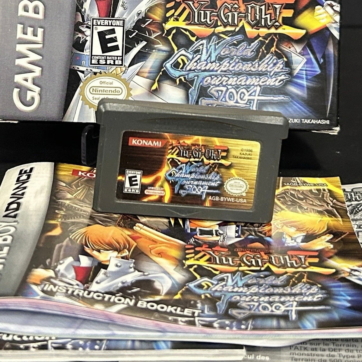 CIB - Tested - GBA - Yu-Gi-Oh! World Championship Tournament 2004 - Game Boy Advance - Complete in Box