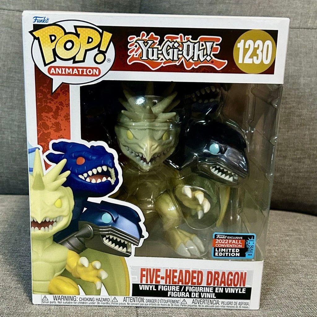 Funko Pop! Animation: Yu-Gi-Oh! - Five-Headed Dragon #1230 - 2022 NYCC Fall Convention Exclusive