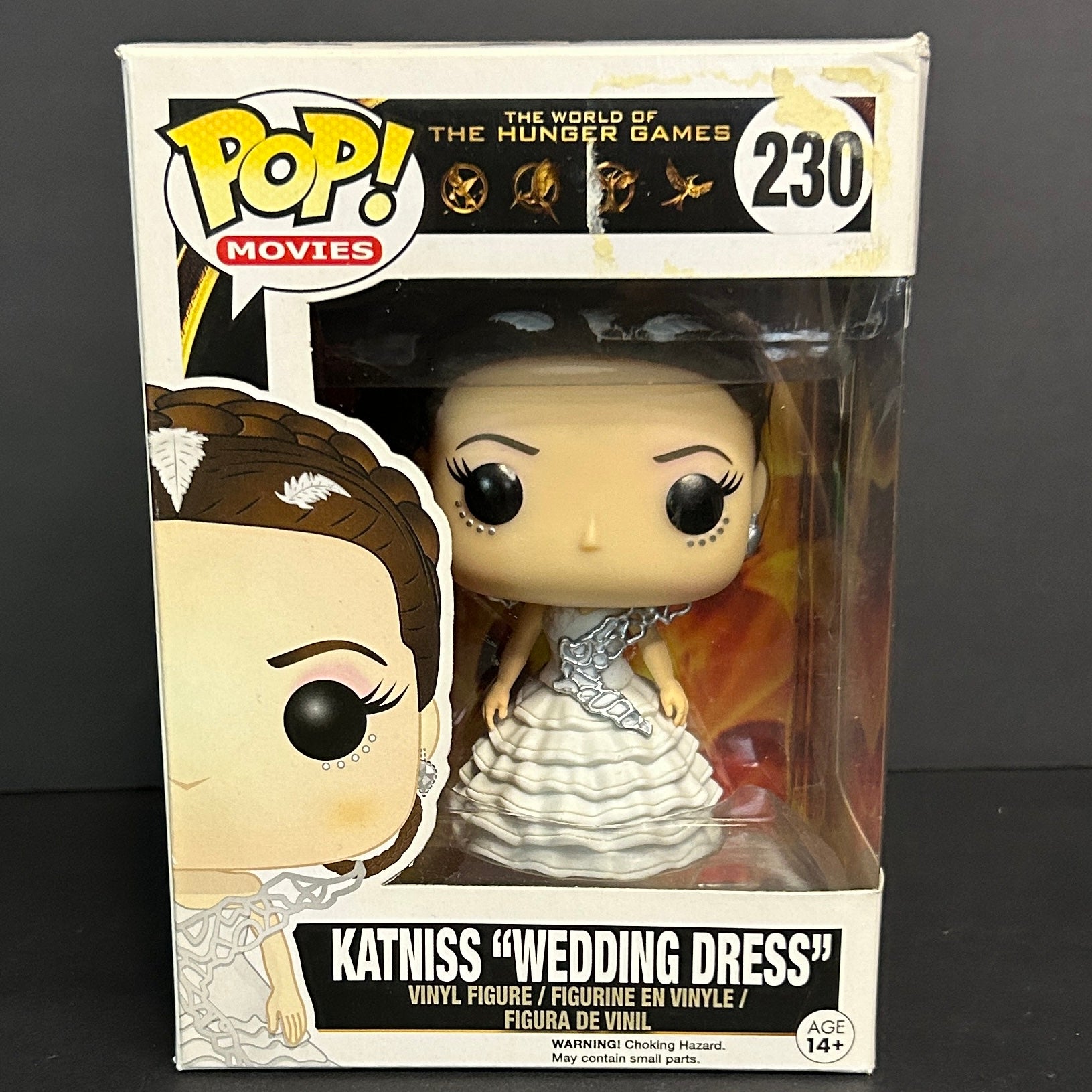 Funko Pop! Movies: The Hunger Games - Katniss “Wedding Dress” #230 - 2015 Vaulted