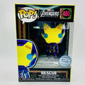 Funko Pop! Marvel: Avengers Endgame - Rescue #480 Blacklight - Funko Shared Exclusive (Target)