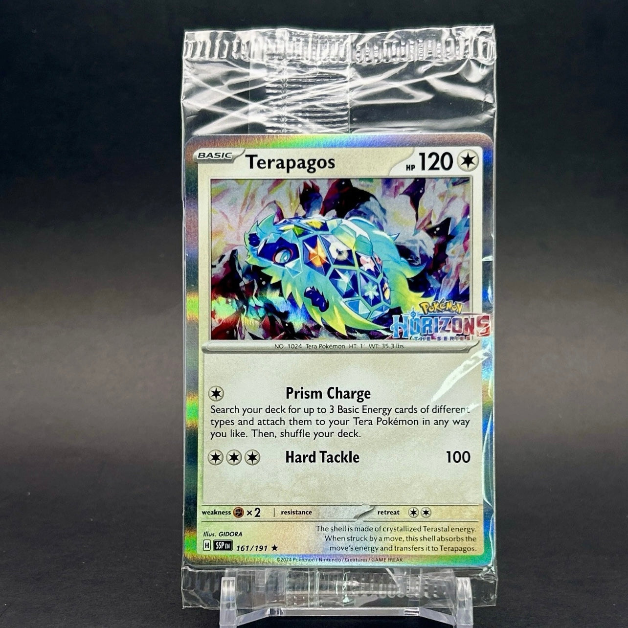 NEW/SEALED Pokémon TCG - GameStop Promos - Terapagos 161 + Quaxly 050 - Horizons Stamped