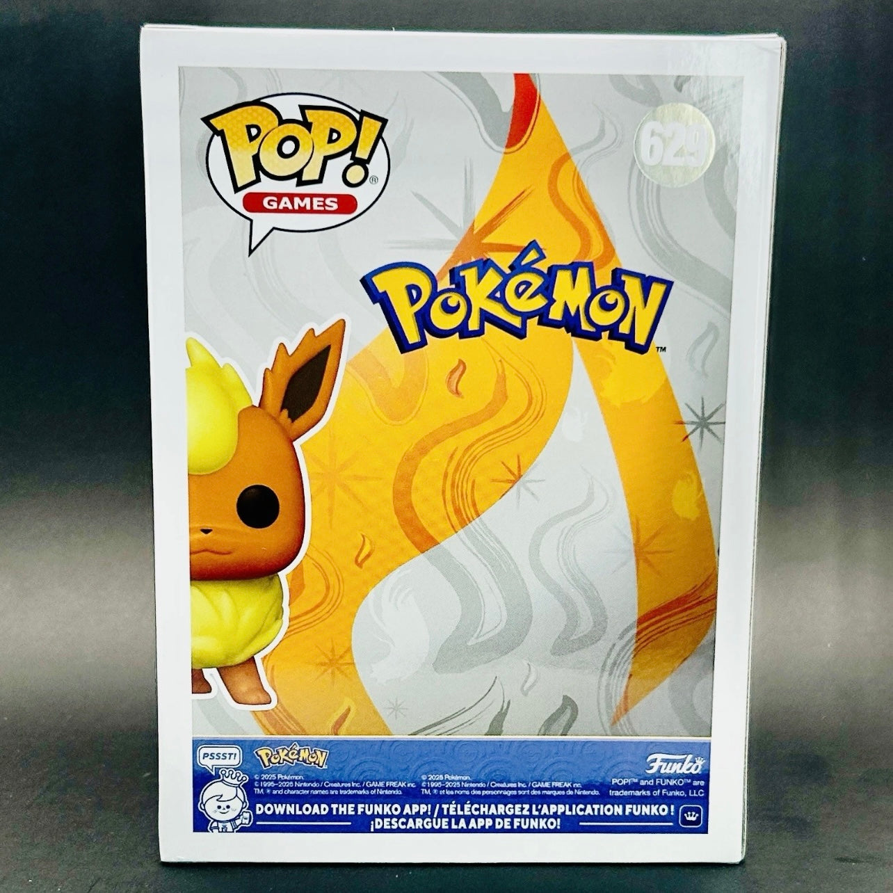 Funko Pop! Games: Pokémon - Flareon #629 Pearlescent - Pokémon Center Exclusive