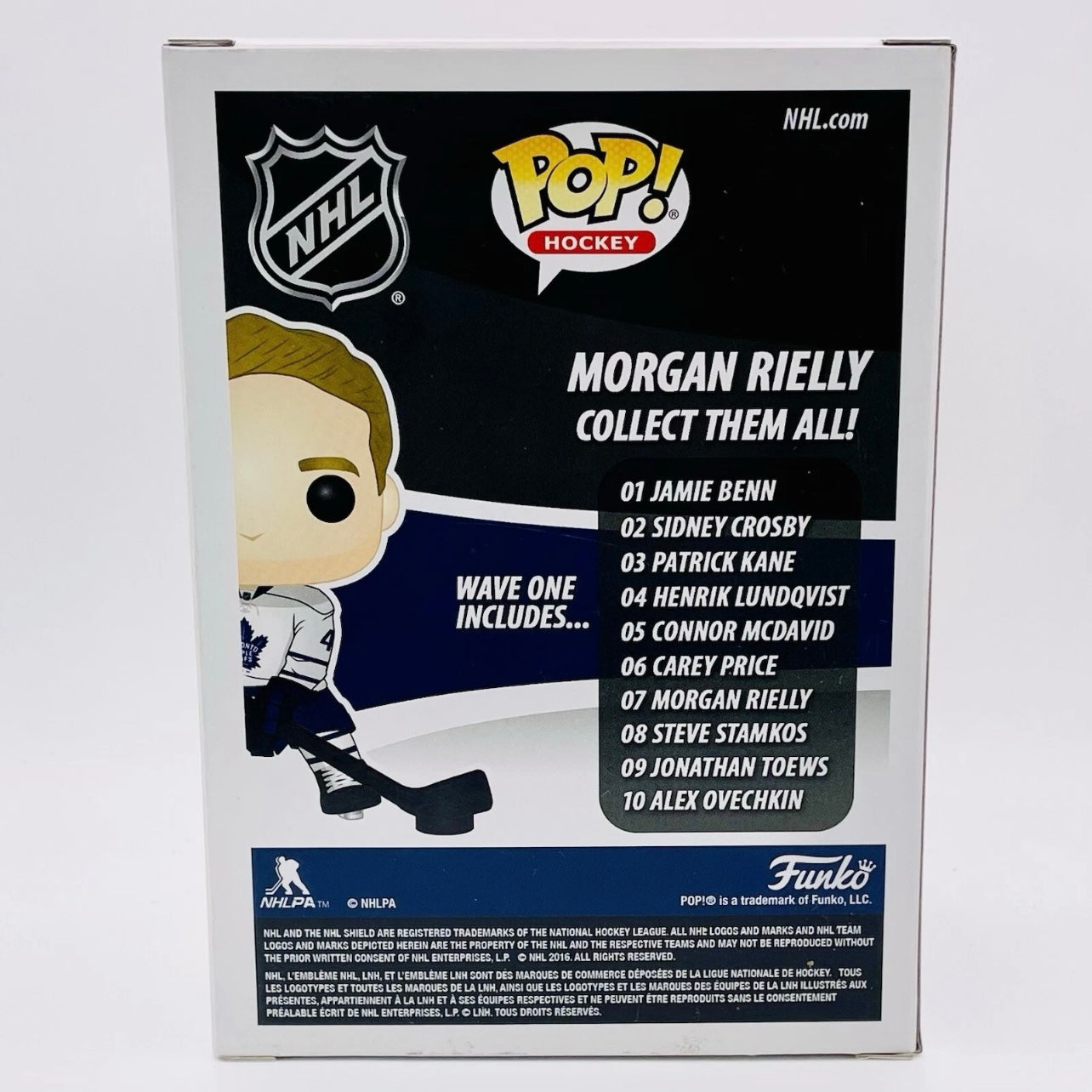 Funko Pop! Hockey: Morgan Rielly #07 - Canada Exclusive - Toronto Maple Leafs