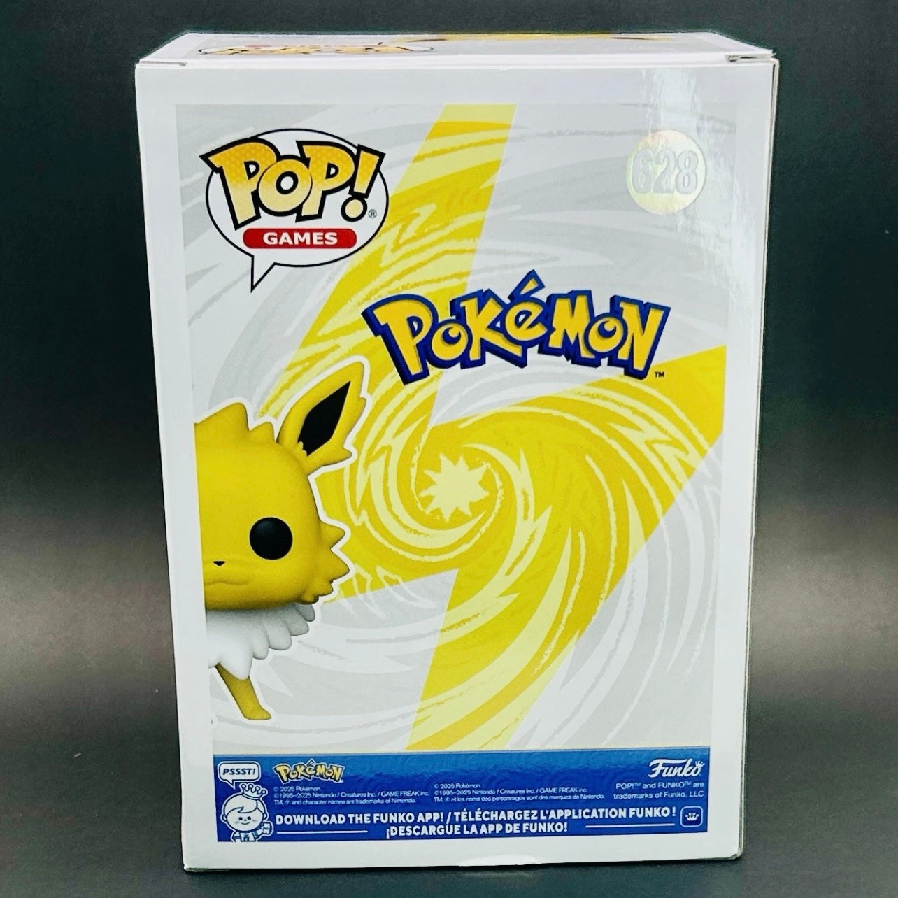 Funko Pop! Games: Pokémon- Jolteon #628 Pearlescent (Pokémon Center Exclusive)
