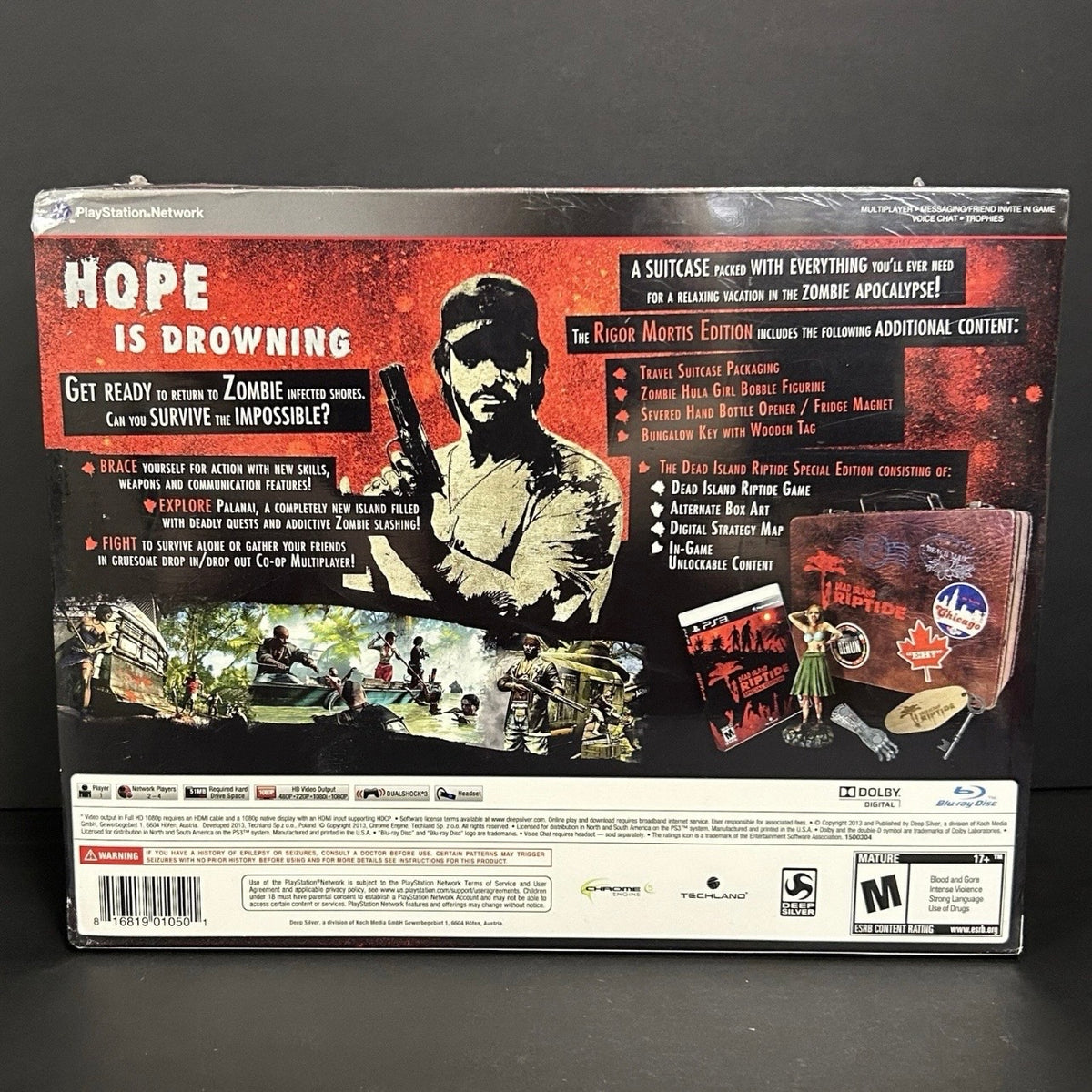 New Factory Sealed - PS3 Dead Island: Riptide - Rigor Mortis Edition (Sony PlayStation 3, 2013)