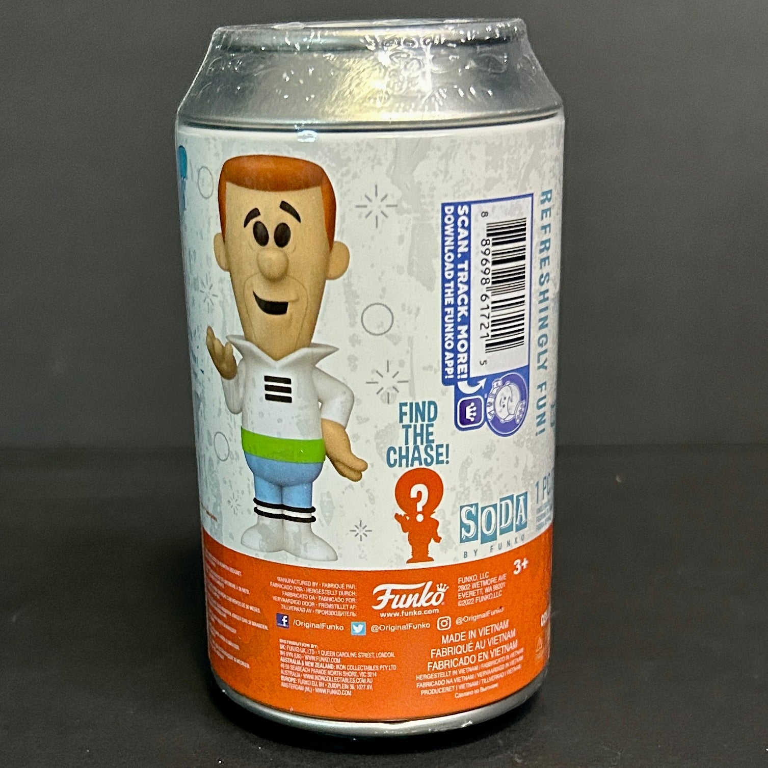 Sealed - Funko Soda - George Jetson - The Jetsons - 1/6 Chance of Chase - International Edition