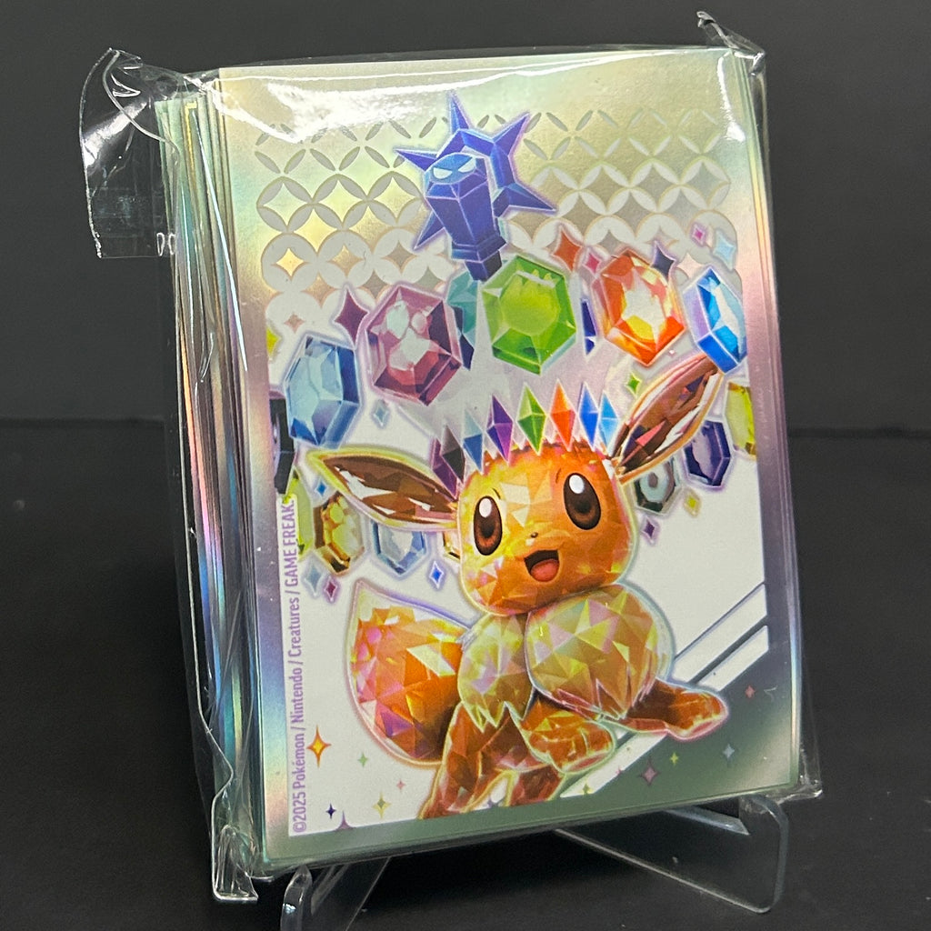 Pokémon TCG Prismatic Evolutions ETB Eevee Card Sleeves (65 Sleeve Pack)