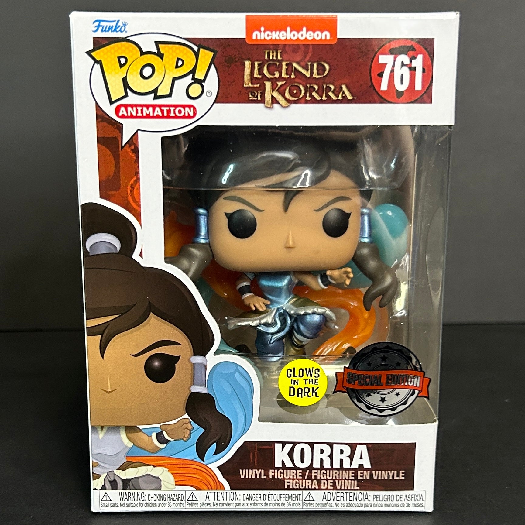 Funko Pop! Animation: The Legend of Korra - Korra #761 - Special Edition Glow in the Dark