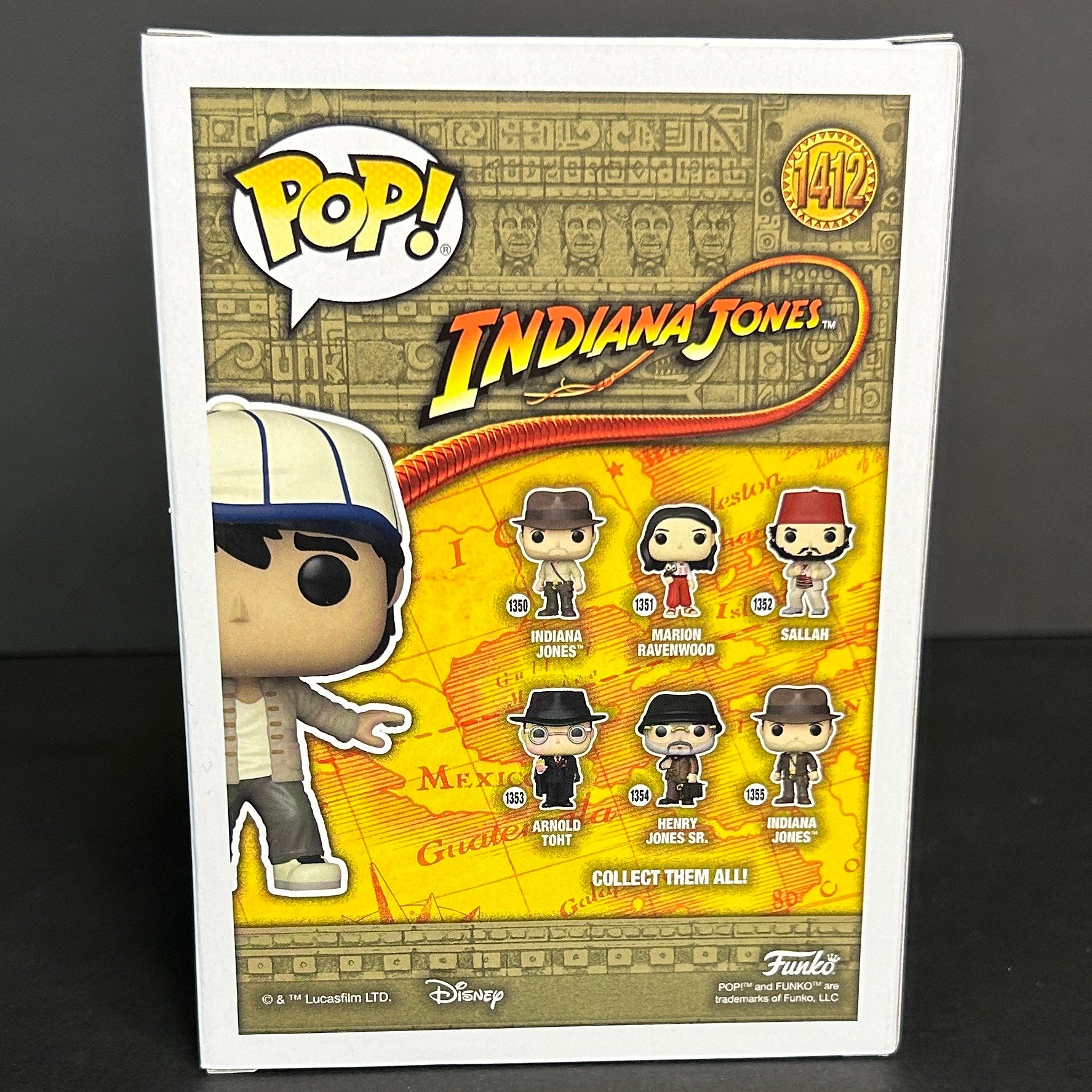 Funko Pop! Indiana Jones: Short Round The Temple of Doom #1412 2023 Summer Convention Exclusive