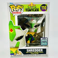 Funko Pop! Retro Toys: Teenage Mutant Ninja Turtles / Power Rangers: Shredder #110 - 2022 Funkon Limited Edition (Slight Box Damage)