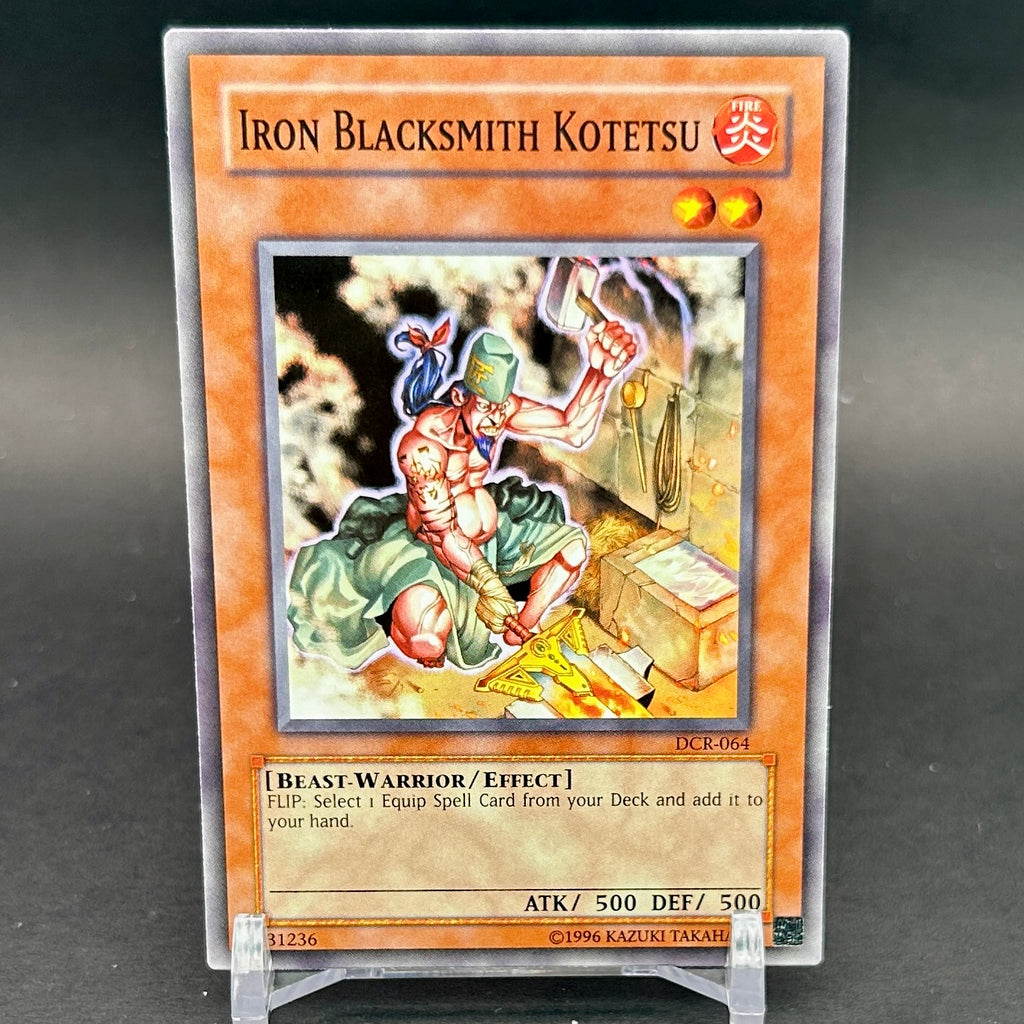 NM - Yu-Gi-Oh! - Iron Blacksmith Kotetsu DCR-064 - Dark Crisis