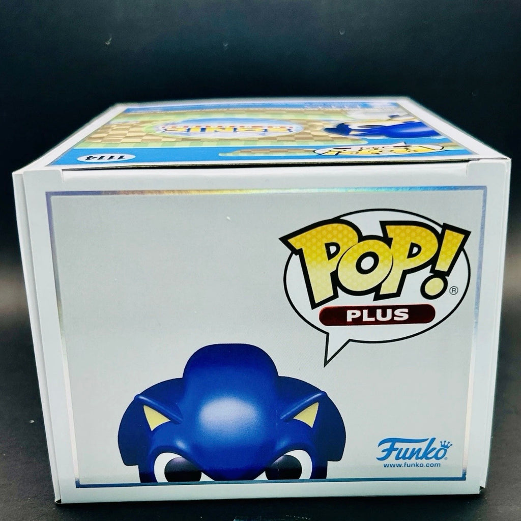 Funko Pop! Plus: Sonic the Hedgehog #1114 Pearlescent (Corner Box Ding)