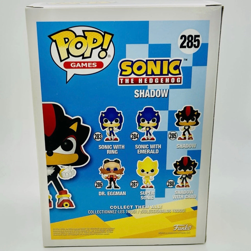 Funko Pop! Games: Sonic the Hedgehog - Shadow #285