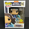 Funko Pop! Animation: Avatar the Last Airbender - Katara #1130 - Volcano X Exclusive Glow in the Dark