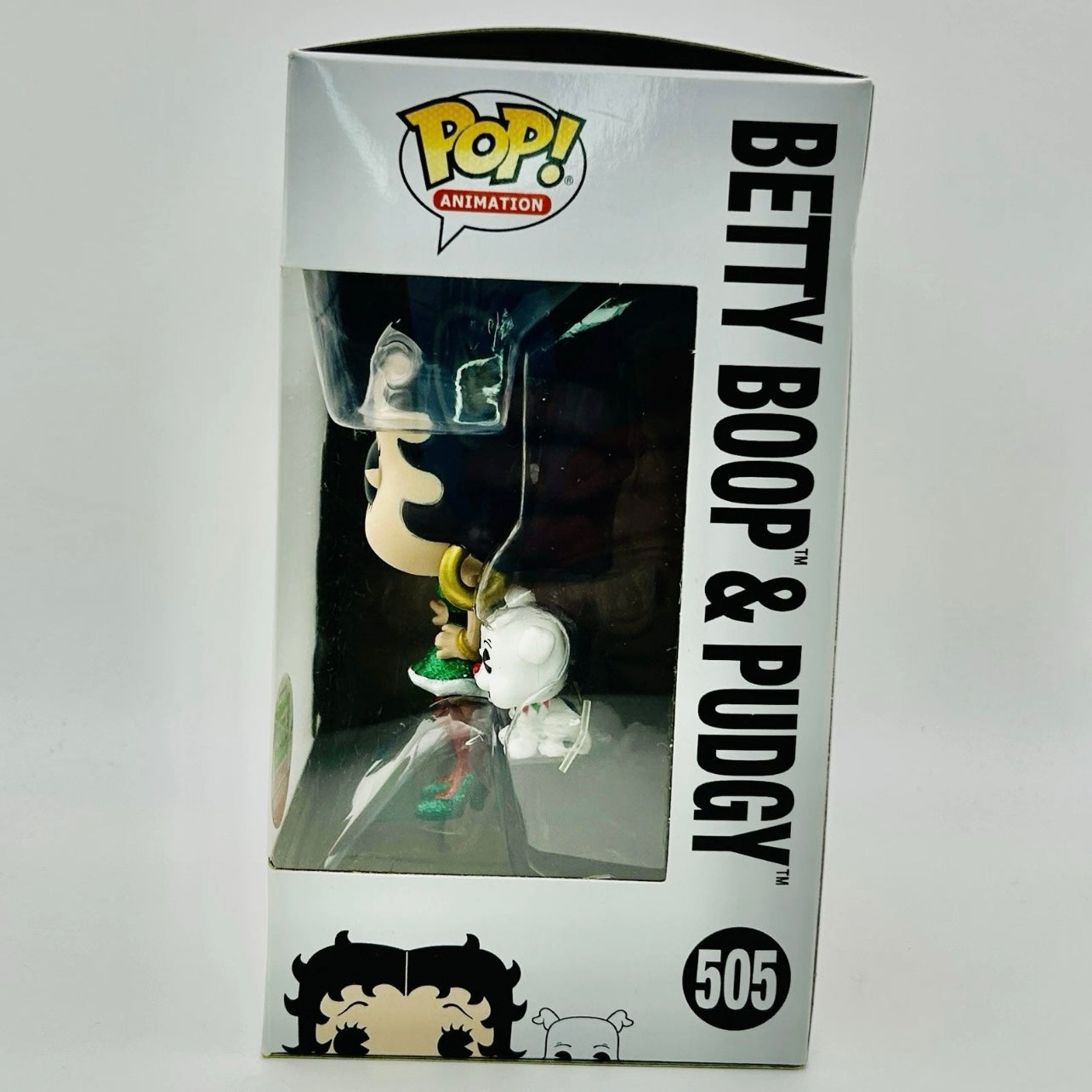 Funko Pop! Animation: Betty Boop - Elf Betty Boop & Pudgy #505 - Funko Shop Exclusive (Diamond)