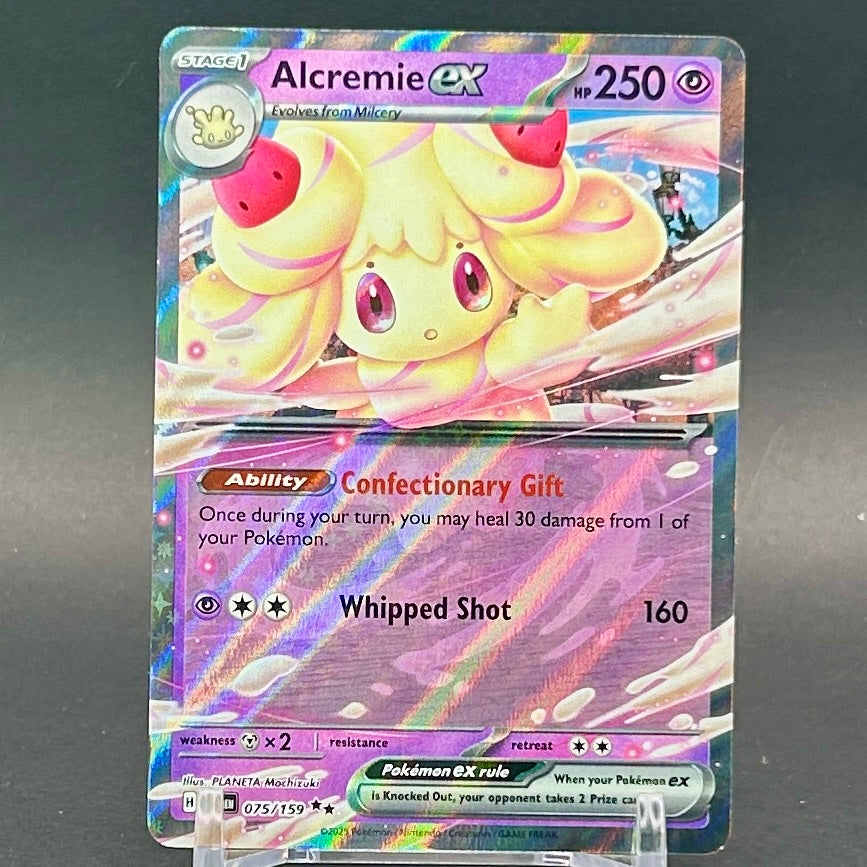 NM - Alcremie EX 075/159 Double Rare Holo - Journey Together