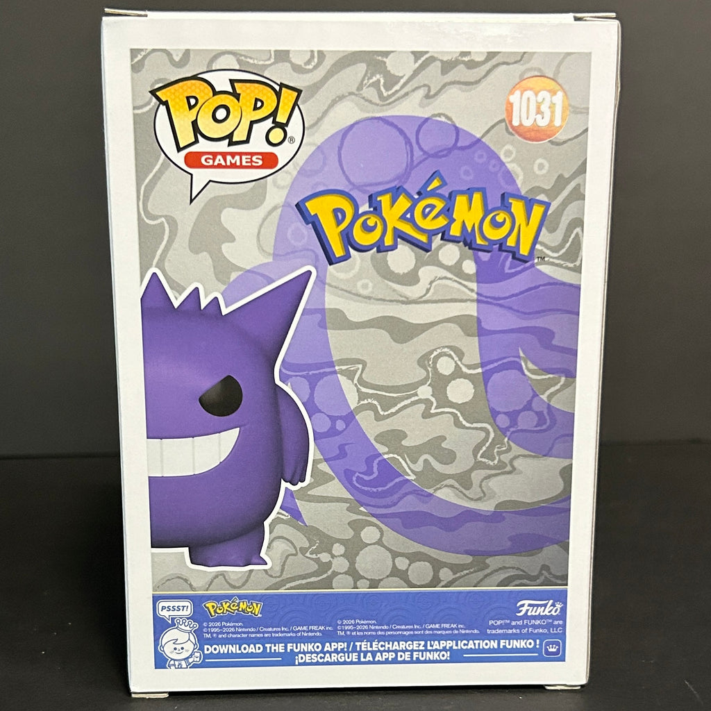 Funko Pop! Games: Pokémon- Gengar #1031 Pearlescent - Pokémon Center Exclusive