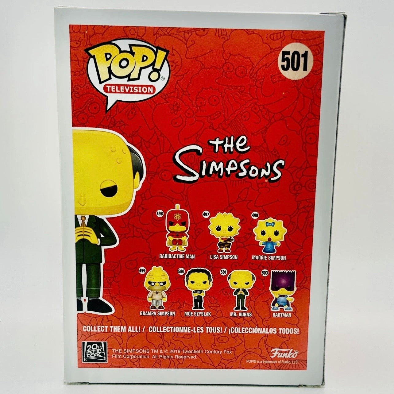 Funko Pop! Television: The Simpsons - Mr. Burns #501
