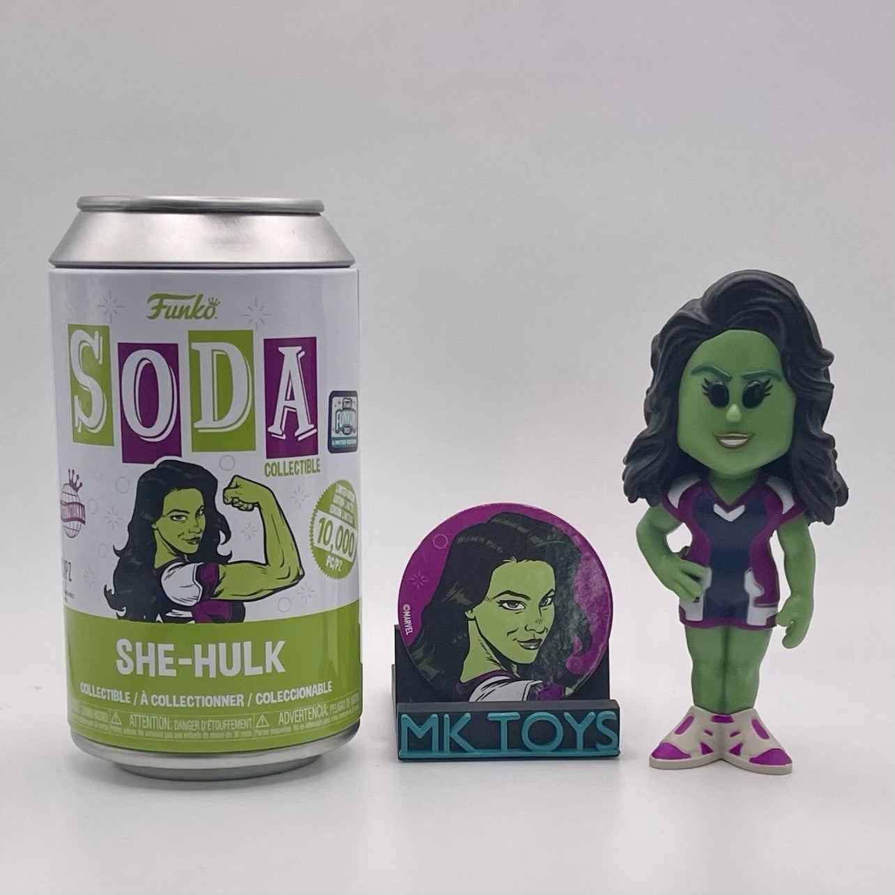 Funko Soda - Marvel - She-Hulk - Funkon 2022 Shared Exclusive - LE 8400pcs