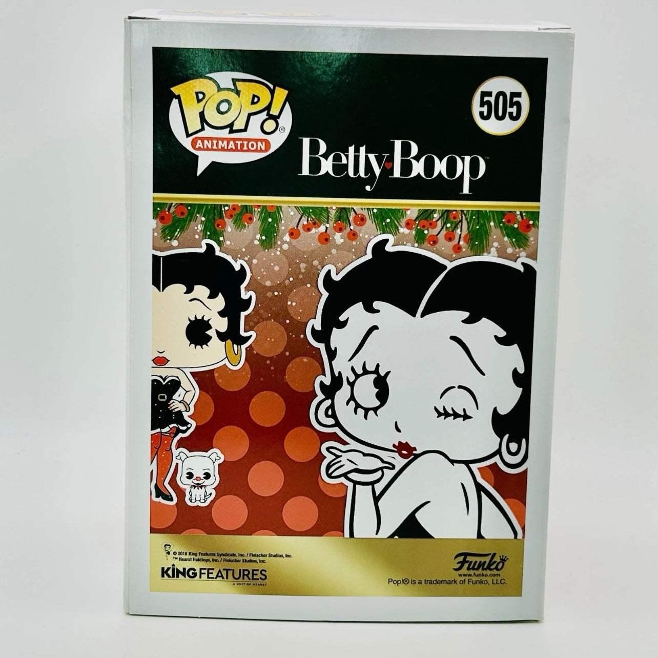 Funko Pop! Animation: Betty Boop - Elf Betty Boop & Pudgy #505 - Funko Shop Exclusive (Diamond)