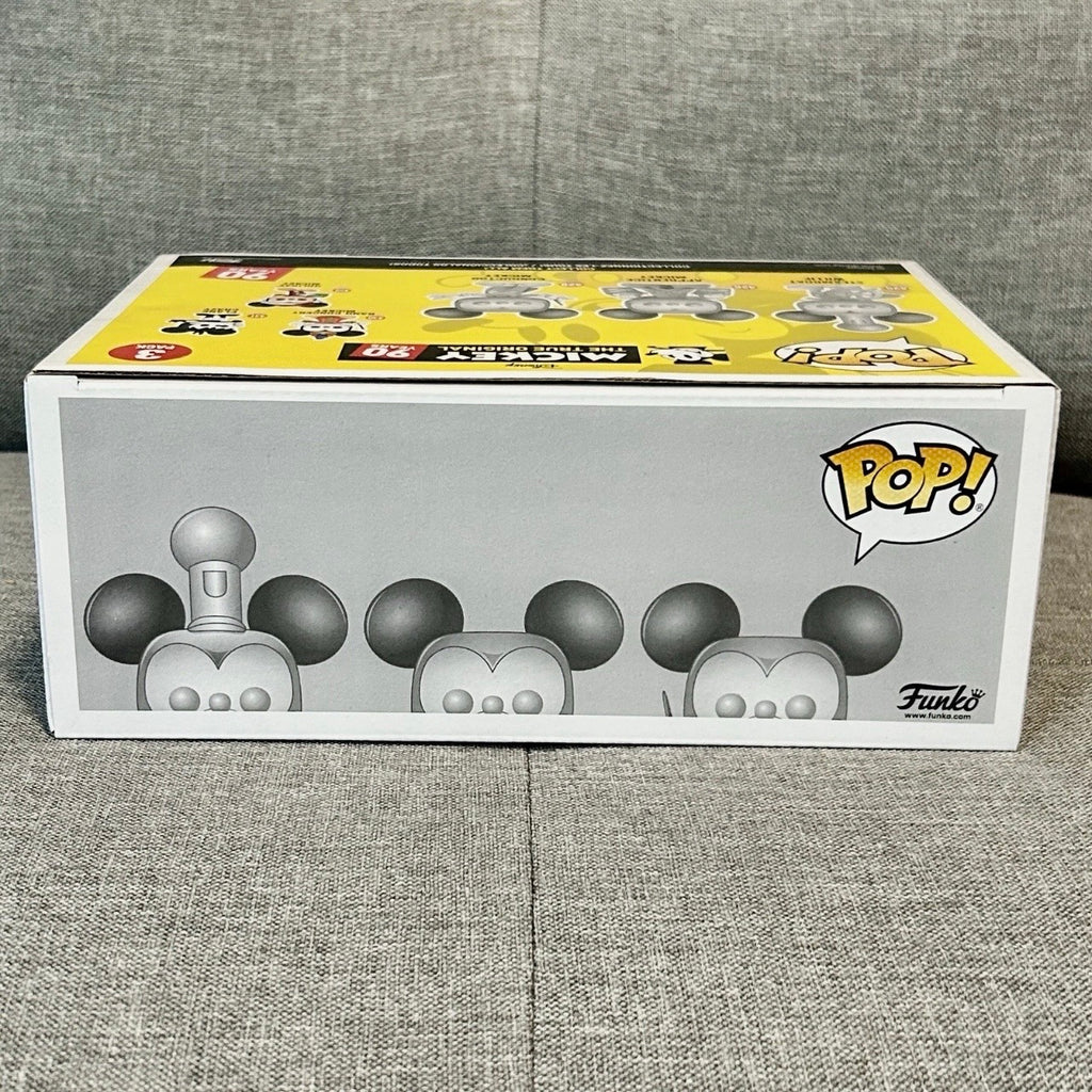 Funko Pop! Disney: 90 Years - Mickey Mouse Silver 3 Pack - Amazon Exclusive
