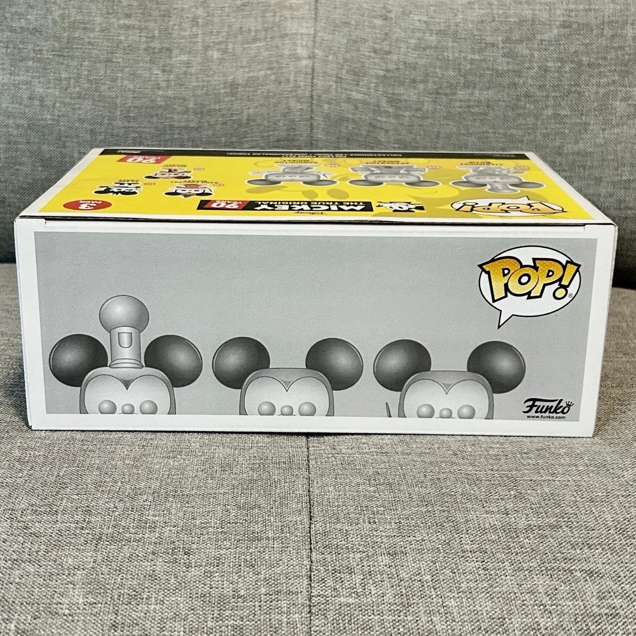 Funko Pop! Disney: 90 Years - Mickey Mouse Silver 3 Pack - Amazon Exclusive