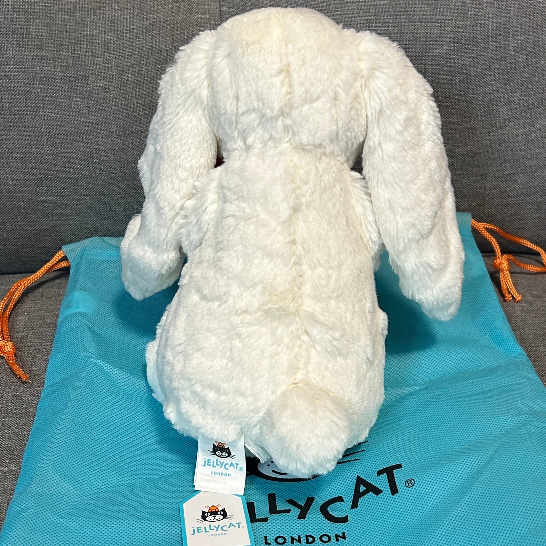 Jellycat Bashful Red Love Heart Bunny - Medium