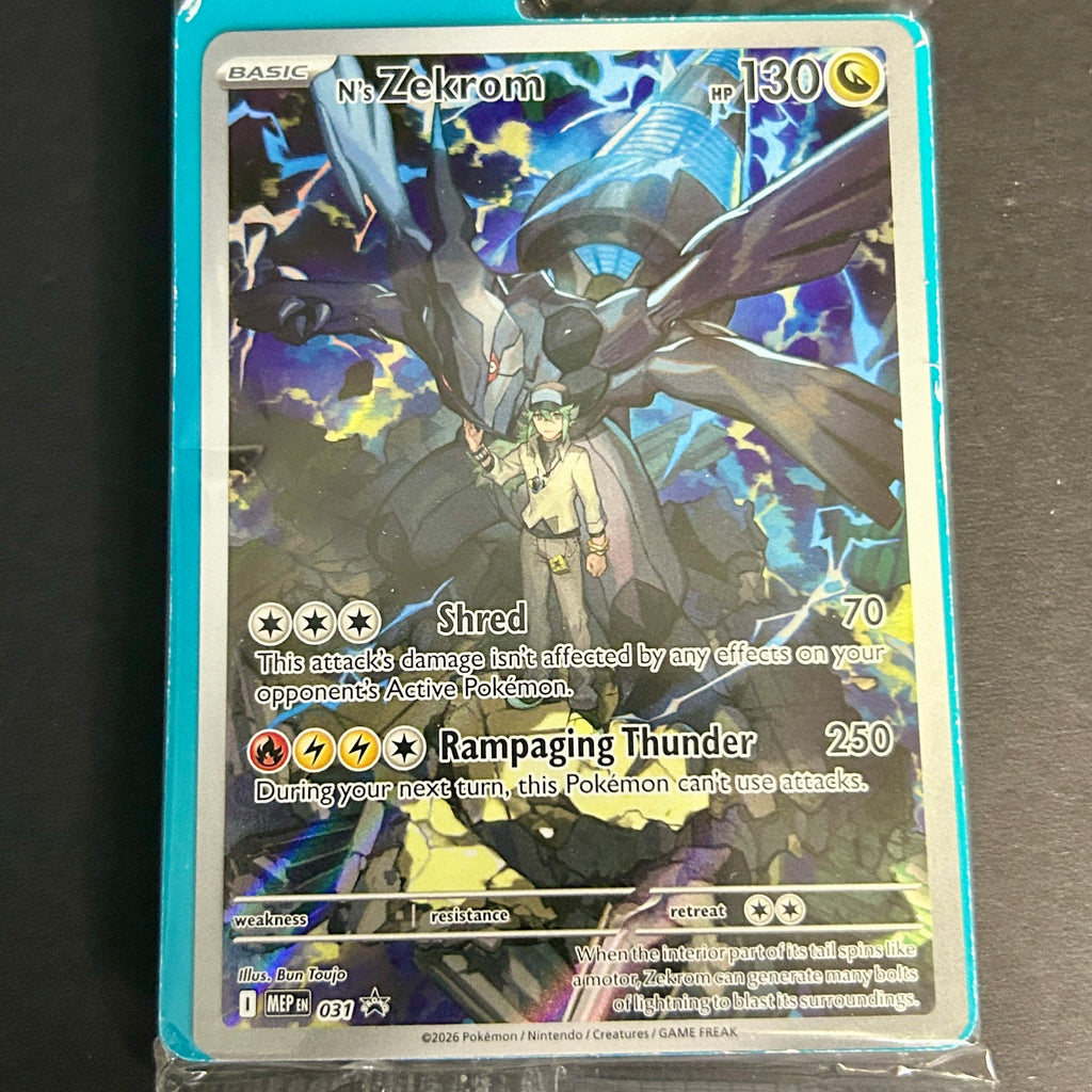 Sealed - Pokémon TCG - N’s Zekrom 031 - Mega Evolutions Promo
