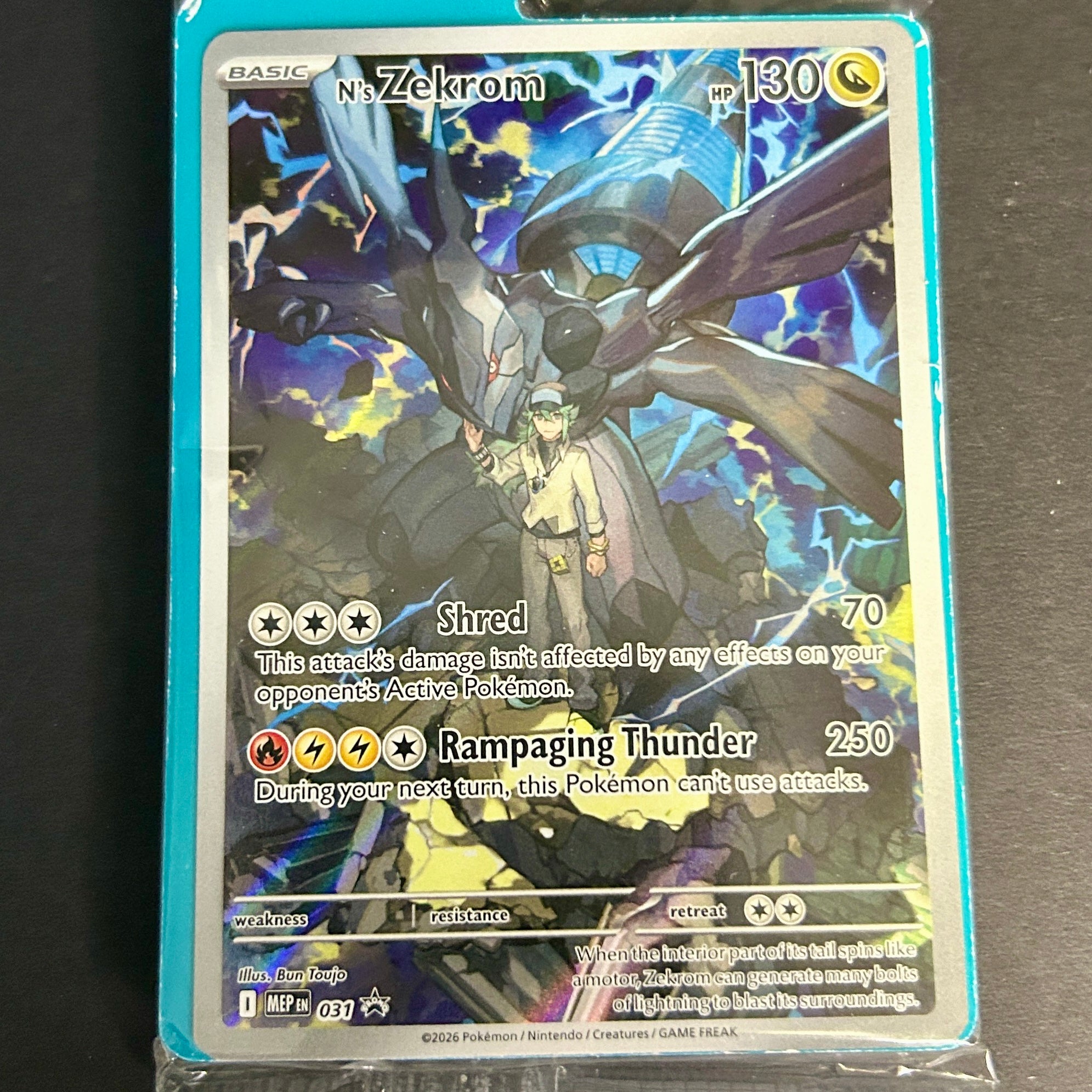 Sealed - Pokémon TCG - N’s Zekrom 031 - Mega Evolutions Promo