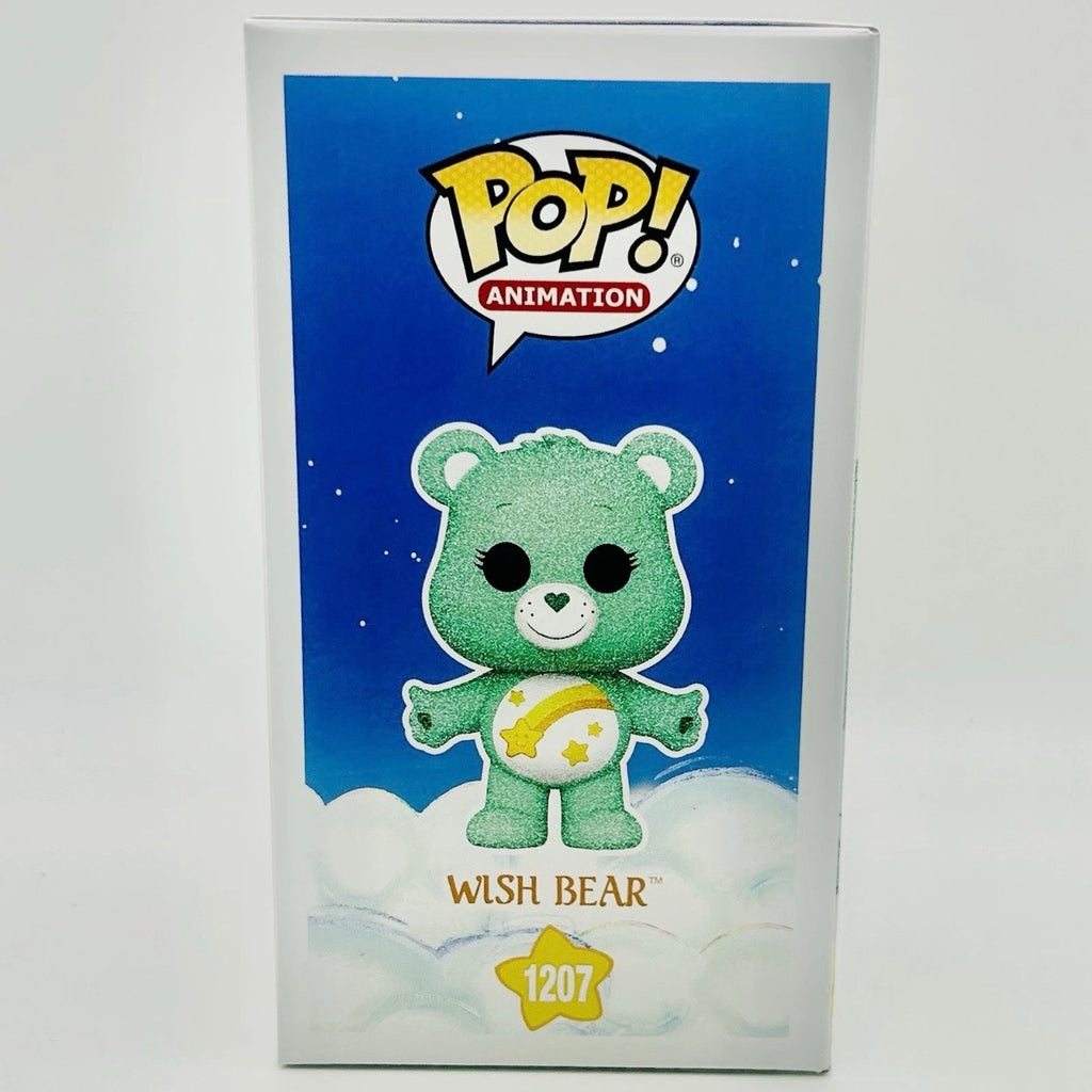 Funko Pop! Anitmation: Care Bears - Wish Bear #1207 Diamond Glitter- Hot Topic Exclusive