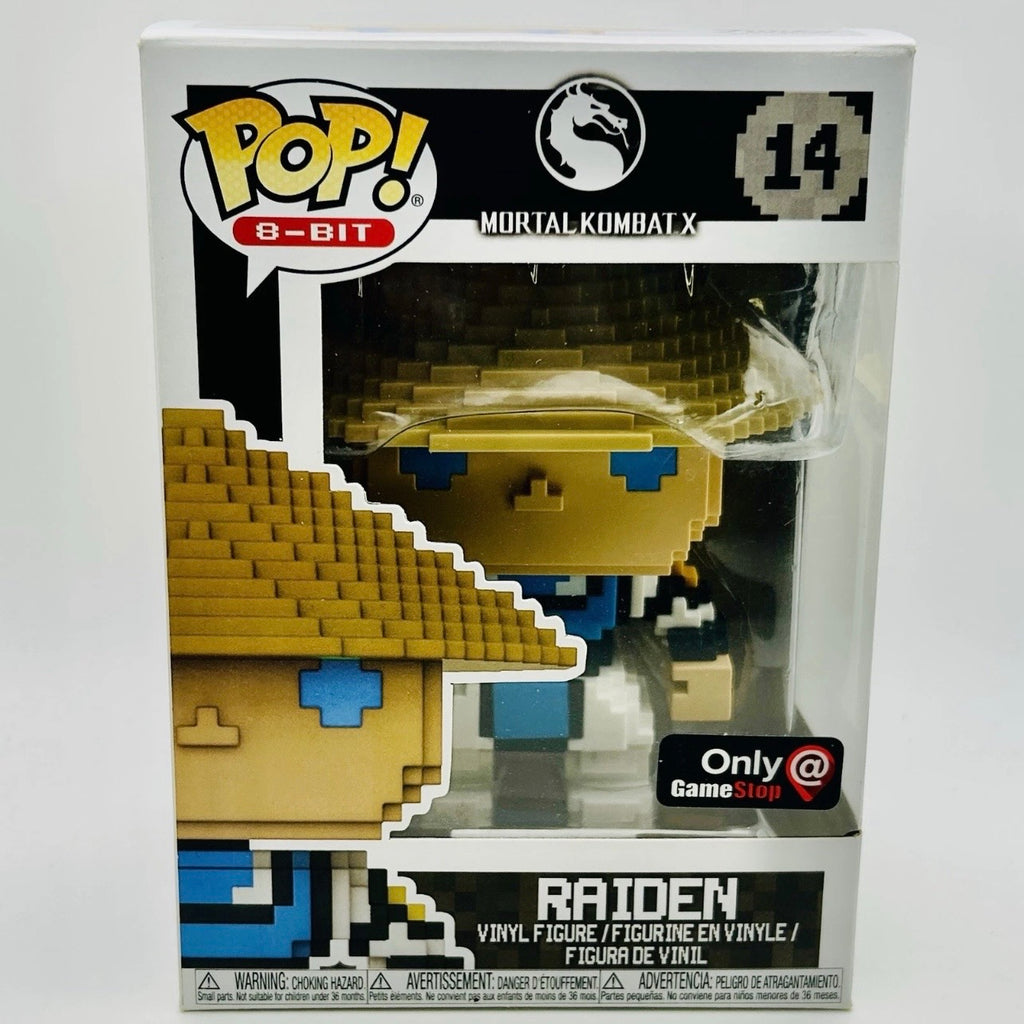 Funko Pop! 8-Bit: Mortal Kombat X - Raiden #14 Gamestop Exclusive