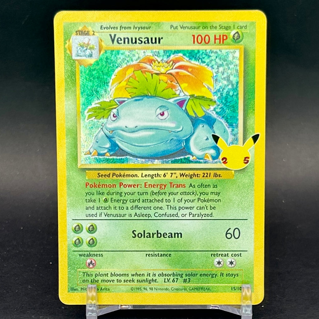 NM - Pokémon TCG - Venusaur Holo 15/102 - Celebrations (#1)