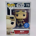 Funko Pop! Star Wars: Rey #73 (Force Awakens) Underground Toys Exclusive (Box Damage)