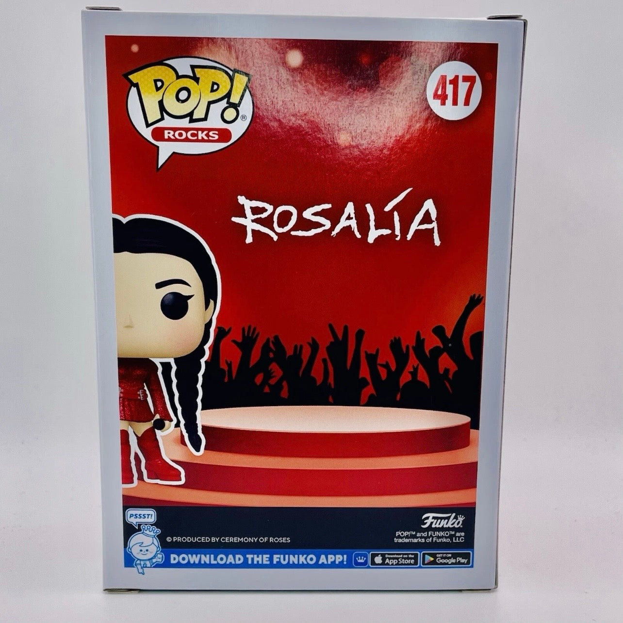 Funko Pop! Rocks: Rosalia #417 Diamond Glitter - Amazon Exclusive