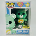 Funko Pop! Anitmation: Care Bears - Wish Bear #1207 Diamond Glitter- Hot Topic Exclusive