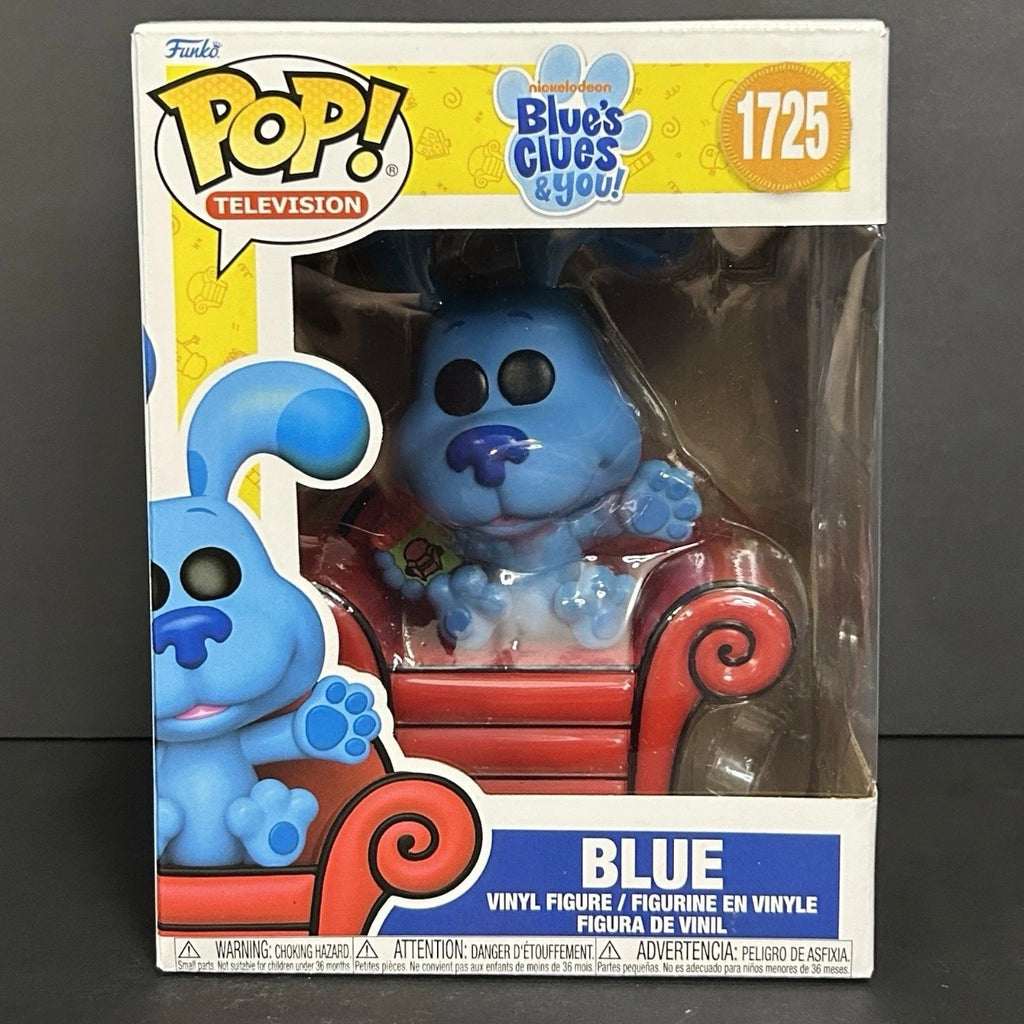 Funko Pop! Television: Blue’s Clues & You - Blue with Thinking Chair (Pop! Premium) #1725