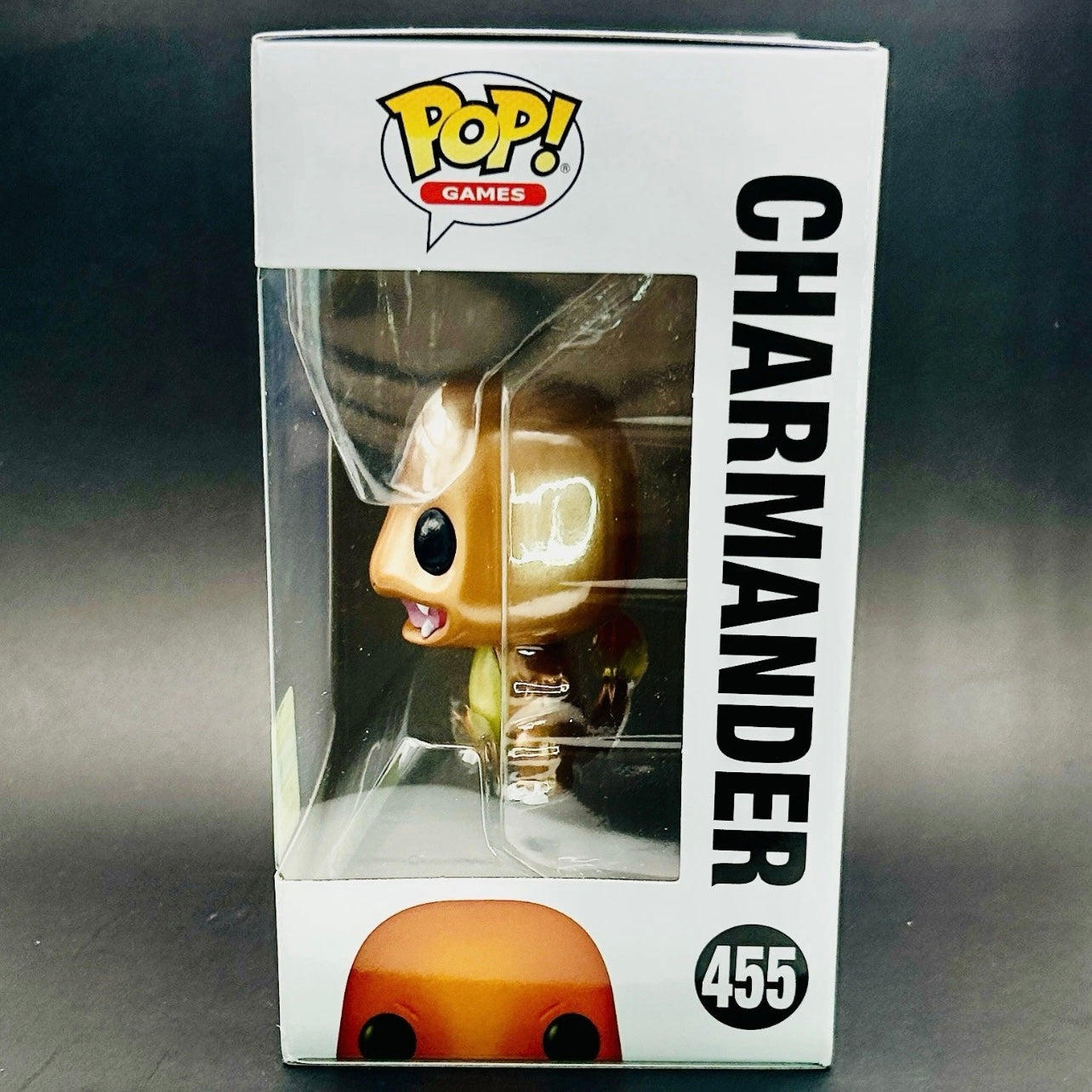 Funko Pop! Games: Pokémon - Metallic Charmander #455 - 2022 SDCC Summer Convention