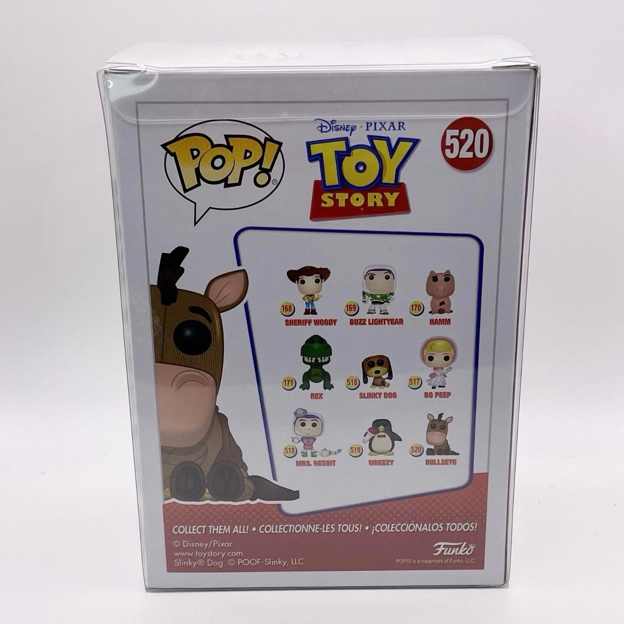 Funko Pop! Disney: Toy Story - Bullseye #520 Flocked - Funko Shop Exclusive