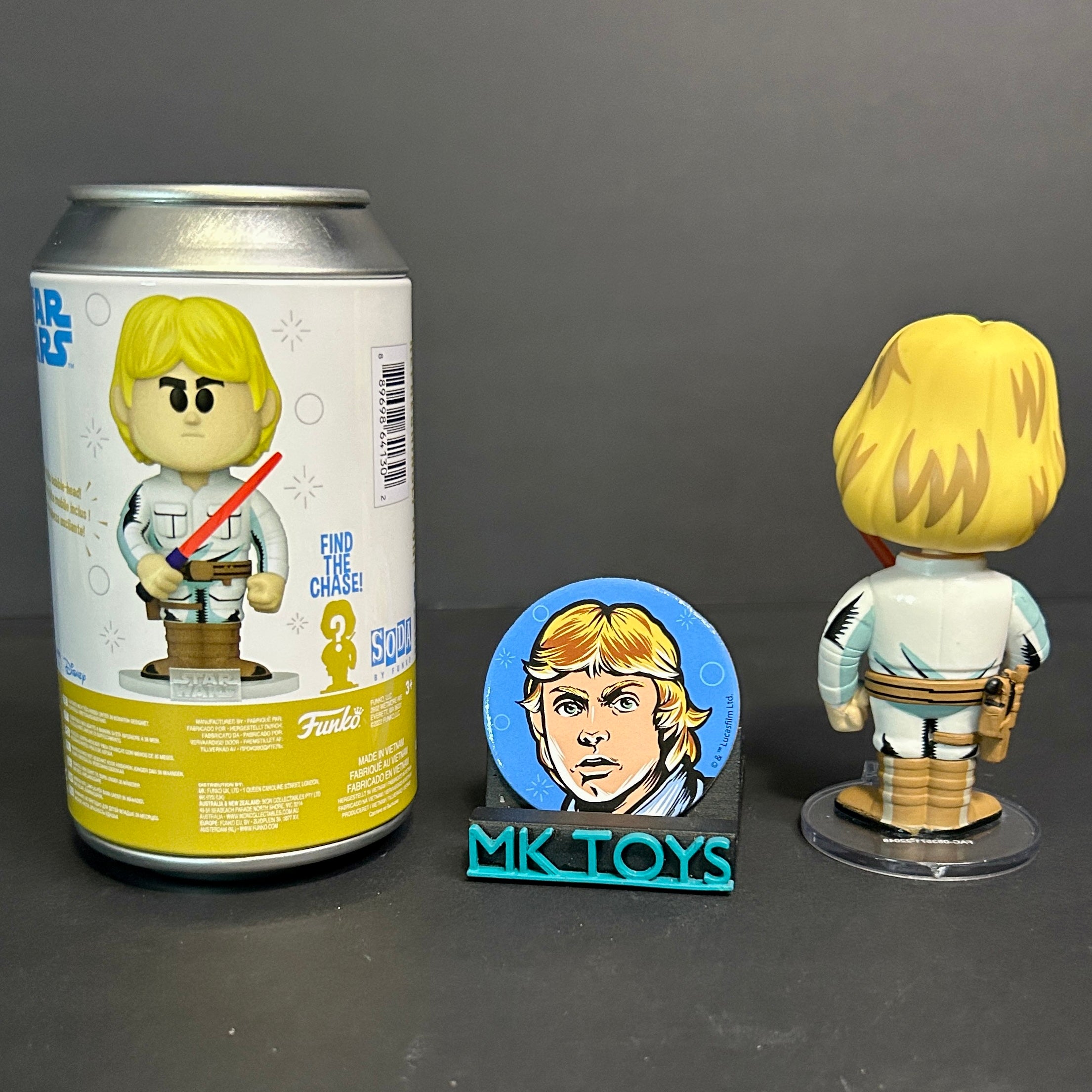 Funko Soda - Luke Skywalker - Star Wars - 2022 Galactic Convention International Edition - Common 1/8400