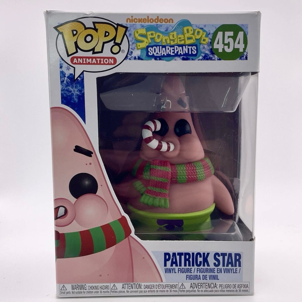 Funko Pop! Animation: SpongeBob SquarePants - Patrick Star (with Candy Cane) #454