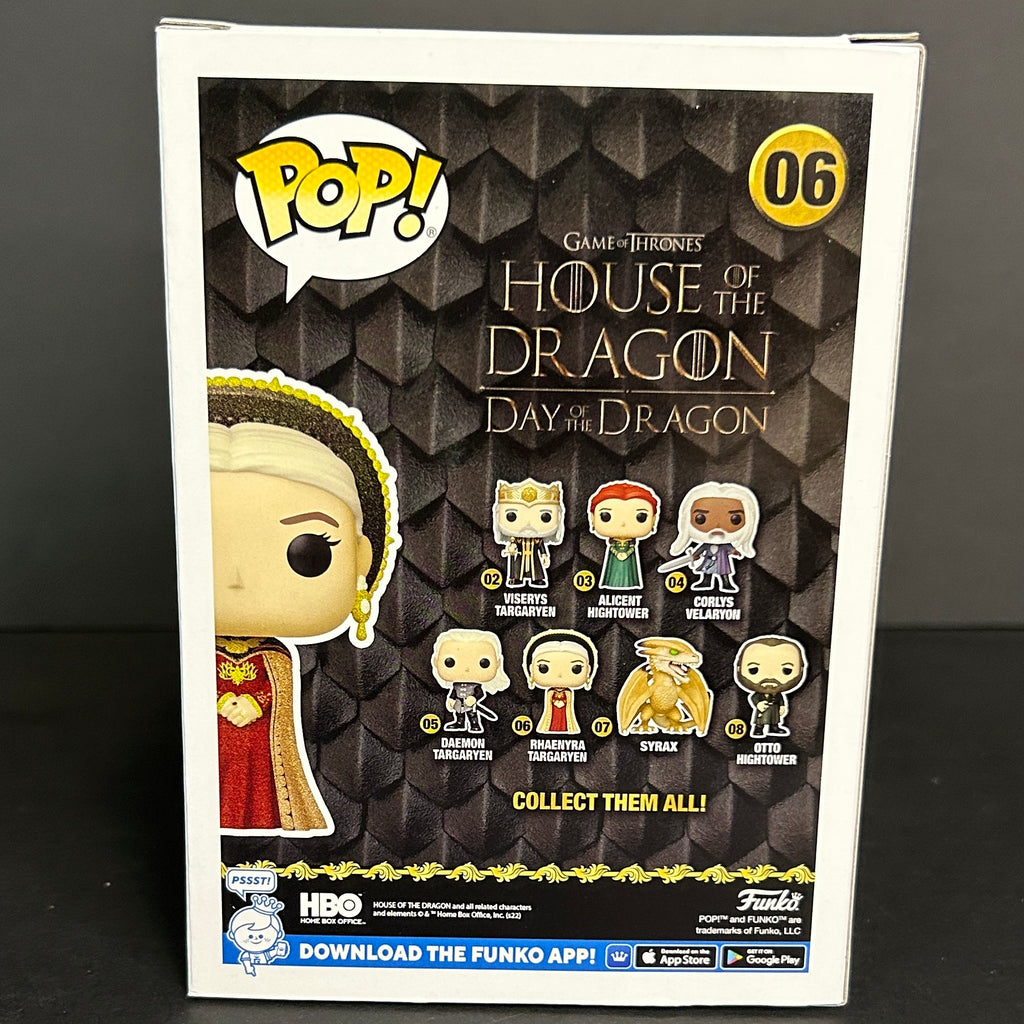 Funko Pop! House of the Dragon - Rhaenyra Targaryen #06 Diamond Glitter - Walmart Exclusive