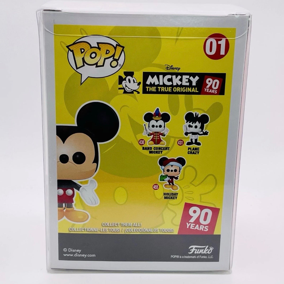 Funko Pop! Disney: Mickey Mouse 90 Years #01 Blue & Purple - Funko Shop Exclusive