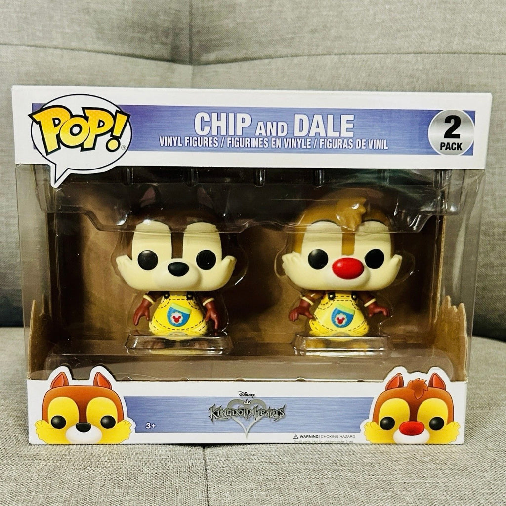 Funko Pop! Games: Kingdom Hearts - Chip and Dale 2 pack