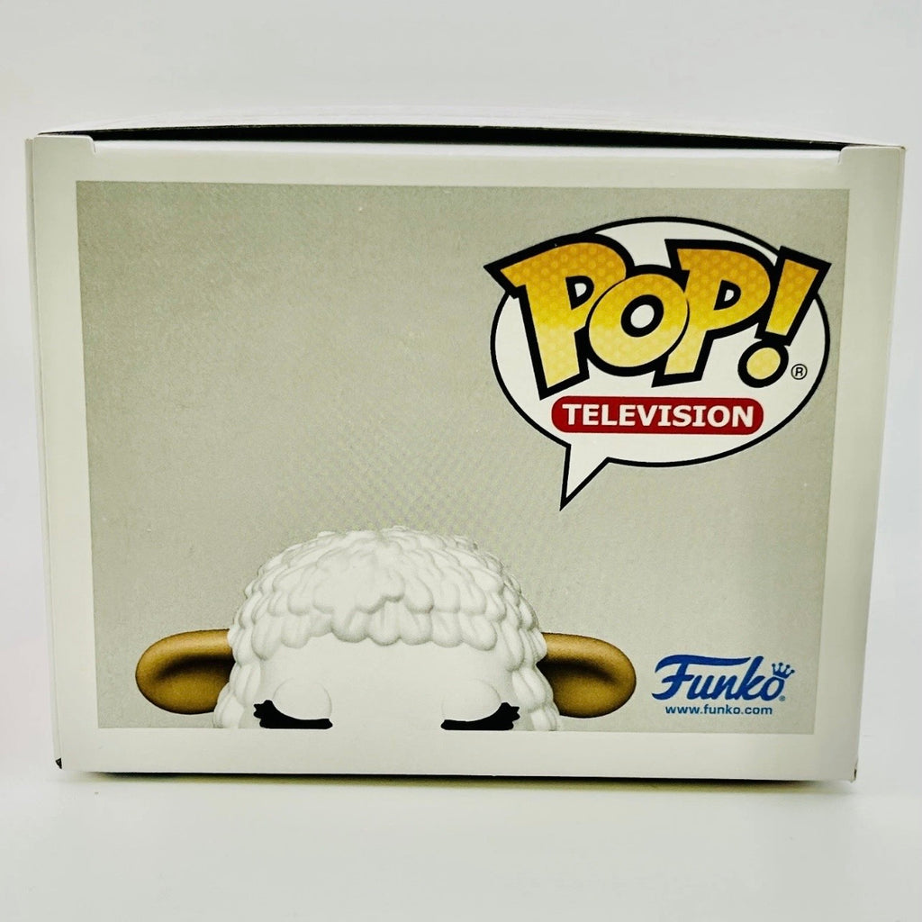 Funko Pop! Television: Lamb Chop Flocked #1698 Funko Shop Exclusive