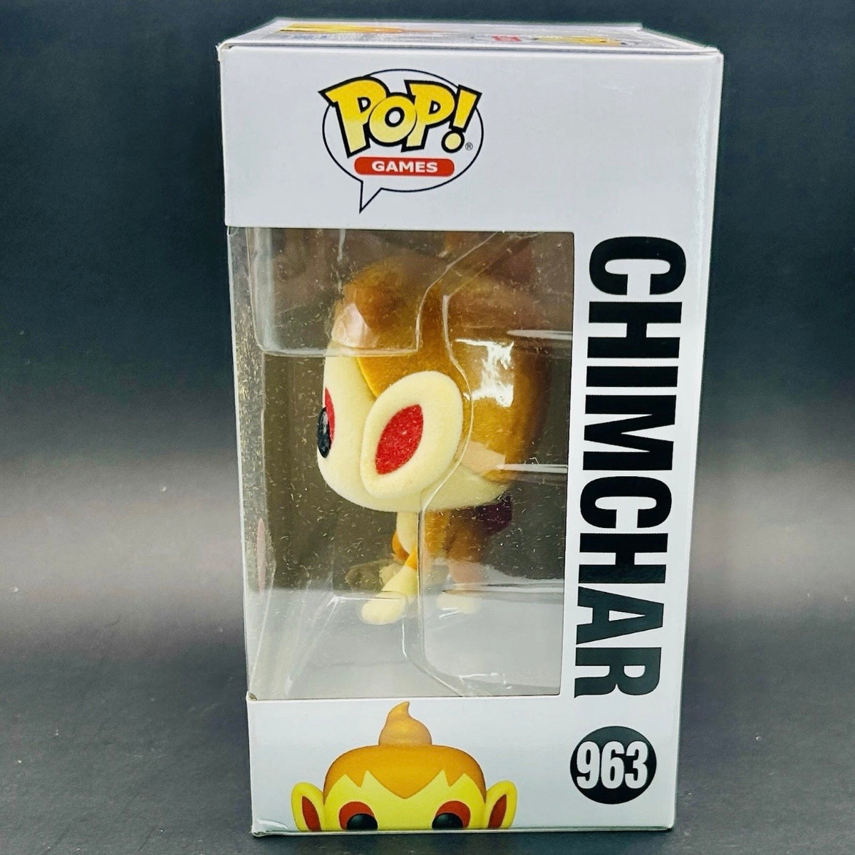 Funko Pop! Games: Pokémon- Chimchar #963 Flocked Funko Shared Exclusive