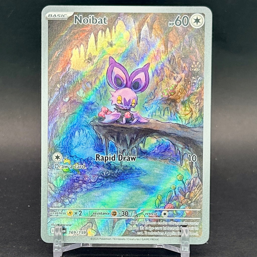 NM - Pokémon TCG - Noibat 169/159 Illustration Rare - Journey Together